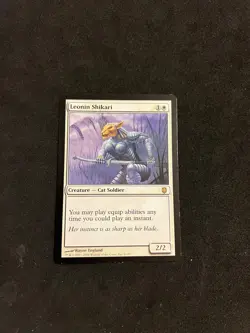 Leonin Shikari [Darksteel] Magic MTG Cards LP - Image 1