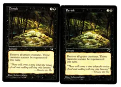 Perish 1997 MTG Tempest Black Uncommon Sorcery LP X 3 - Image 1