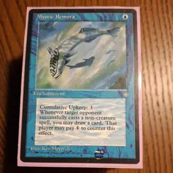 Magic The Gathering Ice Age Mystic Remora MTG TCG - Image 1
