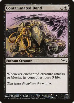 Magic the Gathering (mtg): MRD: Contaminated Bond (x 4) - Image 1