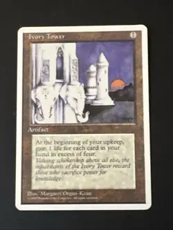Ivory Tower X1 4th Edition Ex Condition See Pics Front Back - Image 1
