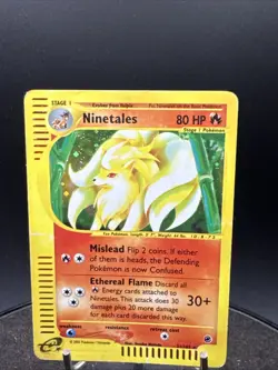 Pokemon TCG Ninetales Expedition Base Set 21/165 Holo Holo Rare - Image 2