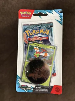 Pokemon TCG Journey Together Single Pack Blister Yanma Promo Factory Sealed - Image 1