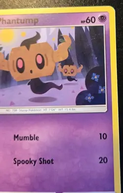 Phantump 93/236 Common Sun & Moon: Cosmic Eclipse Pokemon TCG - Image 3