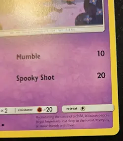Phantump 93/236 Common Sun & Moon: Cosmic Eclipse Pokemon TCG - Image 5