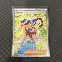 2024 Pokemon Perrin 220/167 Special Illustration Rare Twilight Masquerade SIR - Image 1