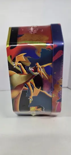 Pokemon TCG: Mega Charizard Tin 4pack Booster , + EX Exclusive Charizard. Sealed - Image 4