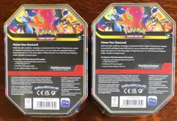 Pokemon TCG - Mega Charizard ex Tin (Set of 2 Tins) - Brand New & Sealed - Image 2