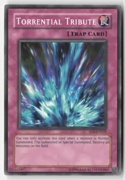 Yugioh - Torrential Tribute SD2-EN025 Unlimited - Structure Deck: Zombie Madness - Image 1