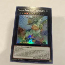 Sacred Tree Beast, Hyperyton BLVO-EN047 Blazing Vortex 1st Edition - Image 1