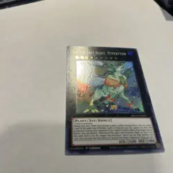 Sacred Tree Beast, Hyperyton BLVO-EN047 Blazing Vortex 1st Edition - Image 4