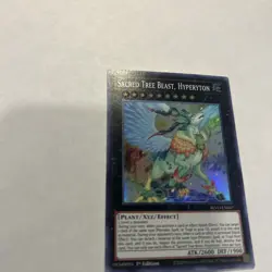 Sacred Tree Beast, Hyperyton BLVO-EN047 Blazing Vortex 1st Edition - Image 5
