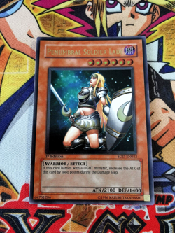 Penumbral Soldier Lady sod-en033 1st Edition (M/NM+) Ultimate Rare Yu-Gi-Oh! - Image 1