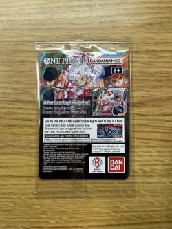 Bandai One Piece CCG Monkey.D.Luffy US Voyage Promo Full Art Foil Card [SEALED] - Image 2