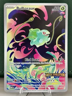 Bulbasaur - (Mega Evolution Stamped) 133/132 Miscellaneous Cards & Products Holo - Image 1