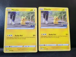 X2 Pokemon Card Pikachu 027/078 Cosmos Rare PACK FRESH Pokemon Go X2 - Image 1