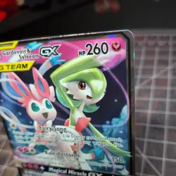 Pokemon TCG Gardevoir & Sylveon GX Holo Card 130/214 Unbroken Bonds - Image 3