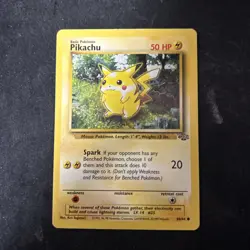 Pikachu 60/64 Pokemon Card Jungle Set Tcg D16 - Image 1
