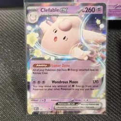 PINK POKEMON TCG 3 CUTE HOLO RARE CARDS #1 SHINY ENGLISH NM/M FREE SHIPPING TOP - Image 4