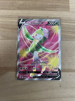 Hisuian Lilligant V 162/189 Astral Radiance Full Art Holo Rare Pokemon Card NM-M - Image 1