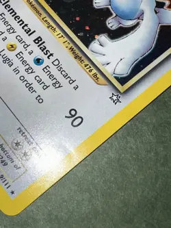 Pokemon TCG Lugia Neo Genesis 1st Edition Holo Rare Card - Image 2