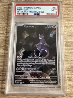 Mewtwo 052 Sv: Scarlet & Violet Promo Cards Holo Psa 9 Mint - Image 1