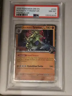 Pokemon 3 Card Lot PSA 7,8,9 Blastoise HS Unleashed- Tyranitar Swirl & Exeggutor - Image 4