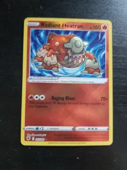 Radiant Heatran 027/189 - Astral Radiance - Holo Pokemon Card - NM - Image 1