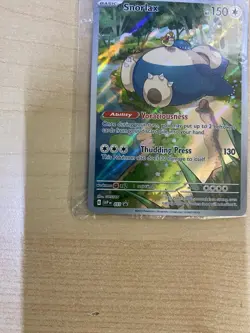 Snorlax 051 SVP Scarlet & Violet Promo Card Holo Sealed NM - Image 5