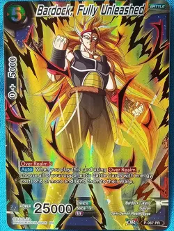 Dragonball Super Cards - Bardock, Fully Unleashed - P-067 **Near Mint** - Image 1