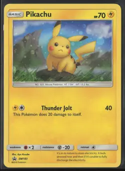 Pikachu - Promo SM Promos SM183 NM Pokemon Card Holo - Image 1