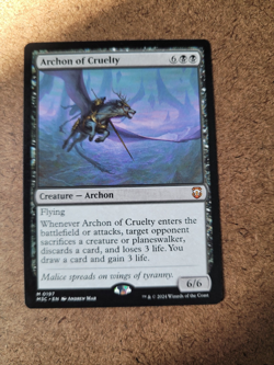 MTG Archon of Cruelty Commander: Modern Horizons 3 0197 Regular Mythic - Image 1
