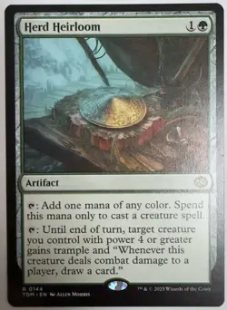 Herd Heirloom - TDM - 144 - NM - MTG - Image 1