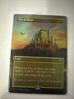 City of Brass (Borderless) Double Masters 2022 Foil - Image 1
