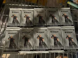 Lot Of 10 Magic the Gathering Final Fantasy Play Booster Packs MTG FF New Sealed - Image 1