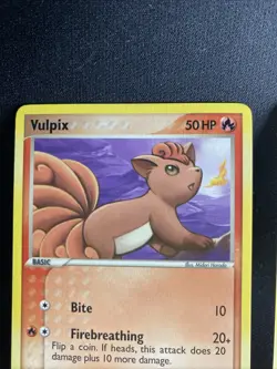 Pokemon Tcg Vulpix 72/106 & Ninetales 38/106 Emerald Non- holo 2005 - Image 2