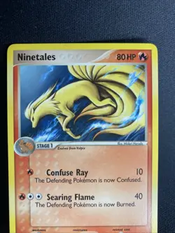 Pokemon Tcg Vulpix 72/106 & Ninetales 38/106 Emerald Non- holo 2005 - Image 4