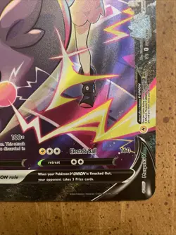 Morpeko V-UNION SWSH289 JUMBO OVERSIZED Big Large Black Star Promo Pokemon Card - Image 3