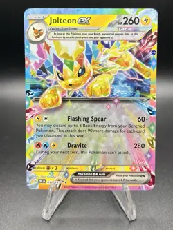 Pokemon TCG Jolteon EX 030/131 Double Rare Holo Prismatic Evolutions - Image 1