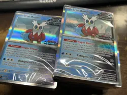 LOT OF (9) 2023 Pokemon Paradox Rift Iron Bundle Black Star Promo SVP058 w/Sea - Image 1