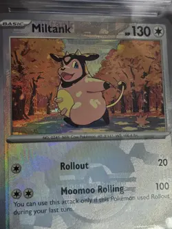 CGC 10 ERROR Miltank 2025 Pokemon SV Prismatic Evolutions Poke Ball 081/131 - Image 2