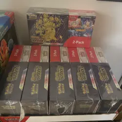 6x Pokemon Surging Sparks ETB & Booster Bundle Costco Pack Sealed *Lot Of 6* - Image 1