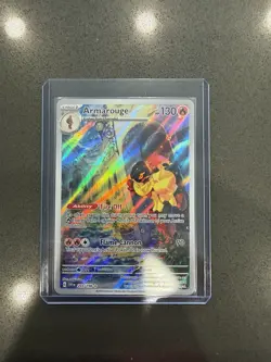 *Near Mint* Pokemon TCG Armarouge Scarlet & Violet Holo Illustration Rare - Image 1