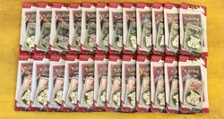 Pokemon TCG Destined Rivals Blister Pack Lot of 24 (12 Eevee, 12 Zarude) , SV10 - Image 1