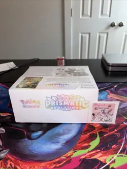 Pokemon Center Scarlet & Violet Prismatic Evolutions Elite Trainer Box SEALED - Image 4