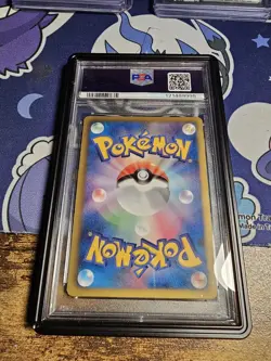 2011 POKEMON JPN B&W HAIL BLIZZARD #054 FULL ART/GROUDON EX PSA 10 1ST EDITION - Image 2