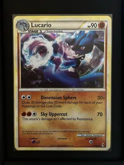 2011 Pokemon Call of Legends Lucario Holo #14/95 - Image 1