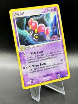 Claydol 38/110 Stamped Pokemon EX Holon Phantoms Vintage Reverse Holo MP/LP - Image 1