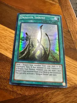 Dragon Shrine SDBE-EN019 Unlimited Edition Super Rare LP + BONUS - Image 1