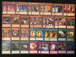 Yu-Gi-Oh Complete GAIA THE FIERCE KNIGHT DECK- ARISEN- SWIFT- ORIG + Extra Bonus - Image 1
